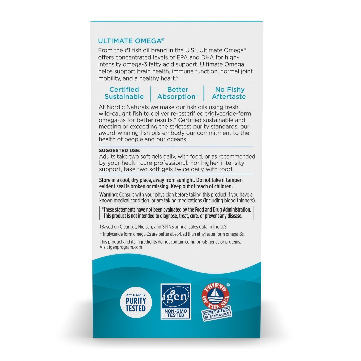Nordic Naturals Ultimate Omega, Lemon Flavor