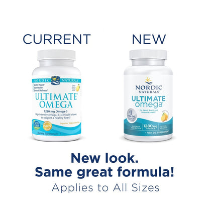Nordic Naturals Ultimate Omega, Lemon Flavor