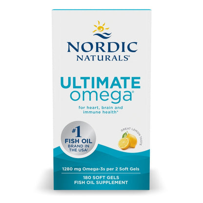 Nordic Naturals Ultimate Omega, Lemon Flavor