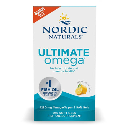 Nordic Naturals Ultimate Omega, Lemon Flavor